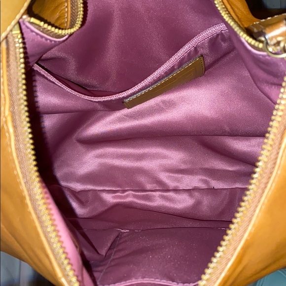 Brown Leather Coach Handbag - Picture 4 of 5